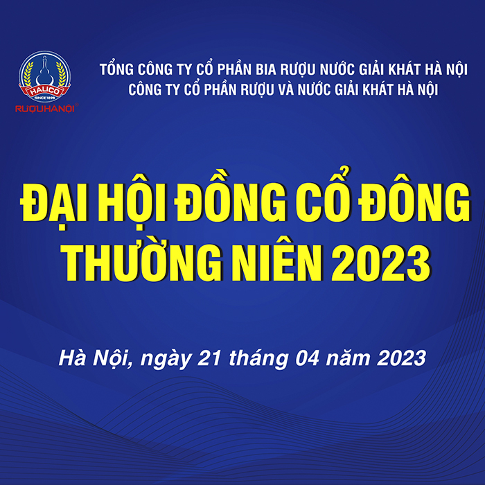 HALICO TỔ CHỨC ĐHĐCĐ THƯỜNG NIÊN 2023